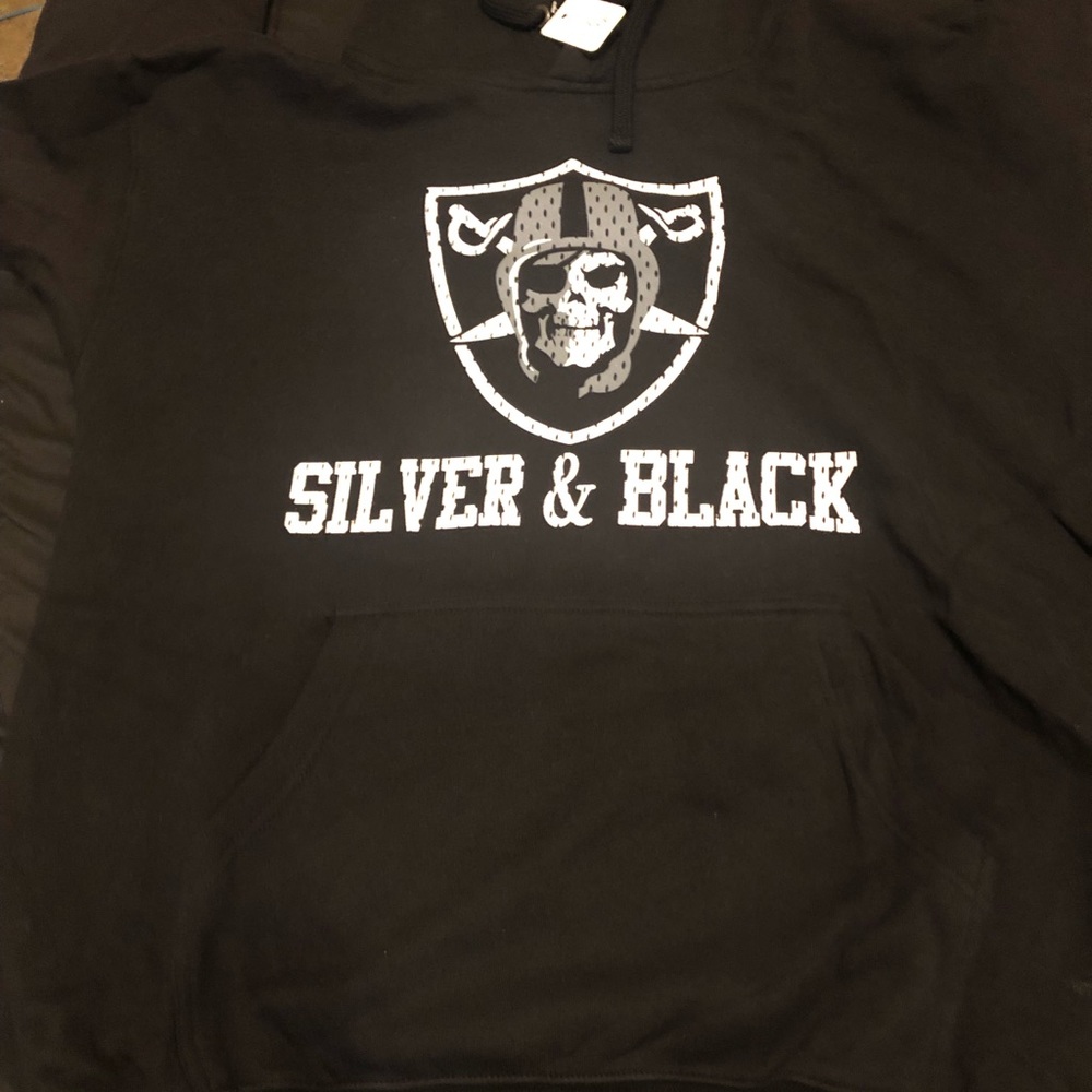 “Silver and Black Nation” Hoodie